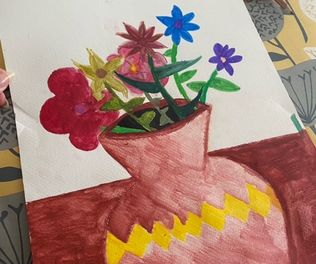 Watercolour Artwork by Rayaan, 9-years-old